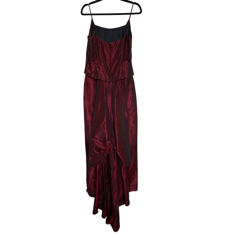 VTG Jessica McClintock Gunne Sax Dress Junior 13/14 Formal Dark Romantic Y2K